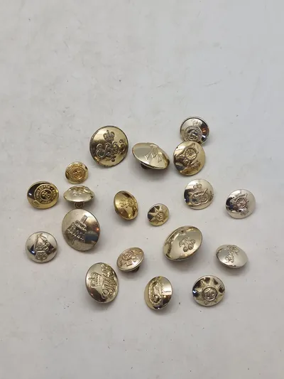 Lot diverse knapper