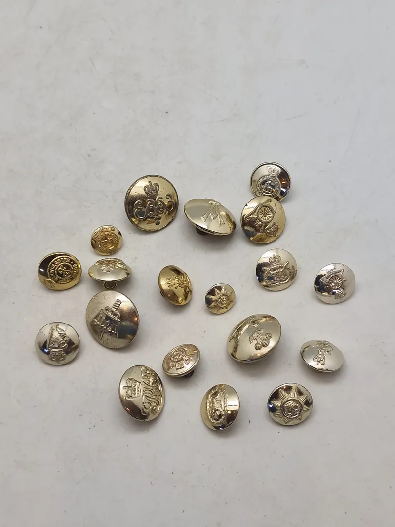 Lot diverse knapper