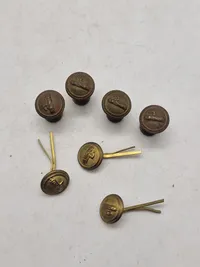 Lot originale Italienske ww2 facist knapper