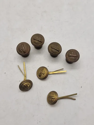 Lot originale Italienske ww2 facist knapper