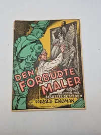 Den Forbudte Maler - Billeder fra Besættelsestiden" af Harald Engman, udgivet i København i 1945.