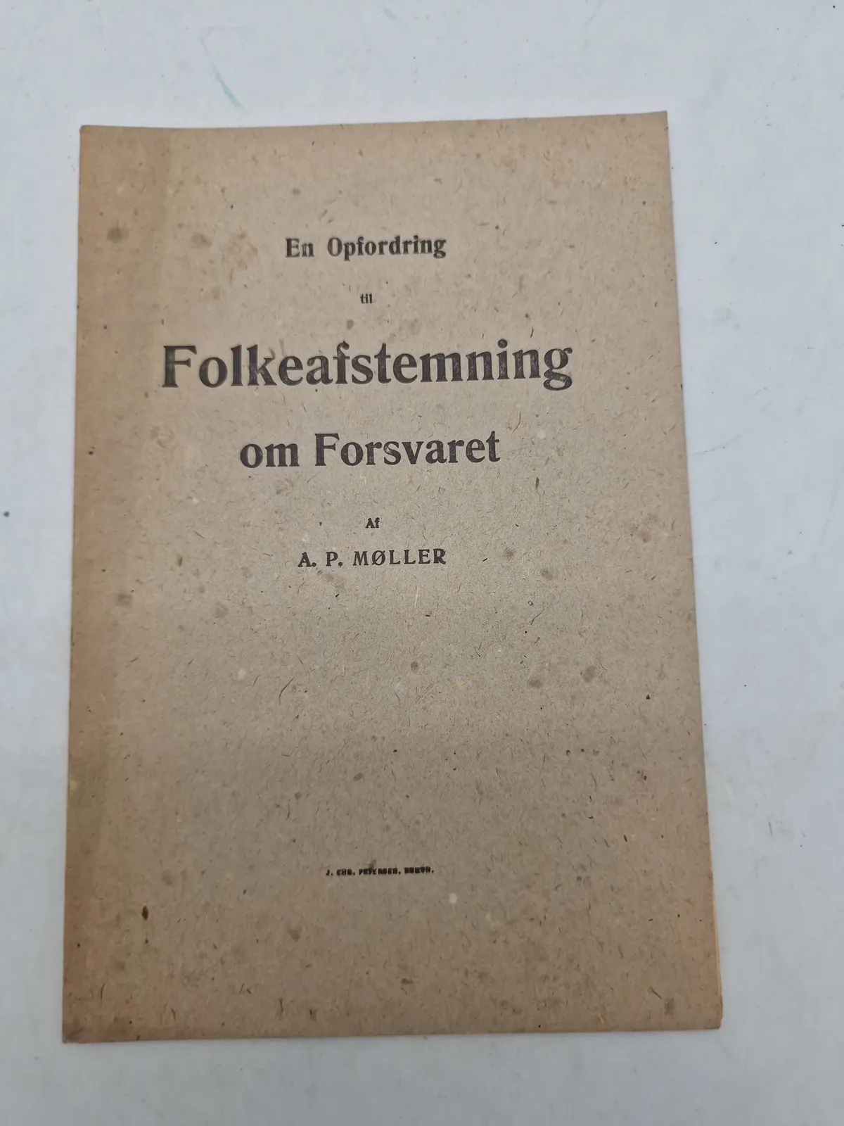 En opfordring til folkeafstemning om forsvaret