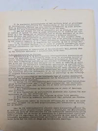 Original ww2 pjece - Moskva konferencen