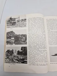 Originalt eks af  "Bomber over Tyskland". Illegal bog 
Titel: "Bomber over Tyskland".
Undertitel: "En officiel Beretning fra U. S. Army Air Force om den 8. Bombe-Kommandos første Aar i Europa".
