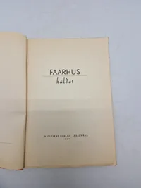 Originalt ww2 hæfte med hilsen: Faarhus kalder!