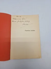 Originalt ww2 hæfte med hilsen: Faarhus kalder!