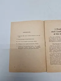 Original pjece - ANTI- EUROPA- PAGTEN
BEMÆRKNINGER I ANLEDNING AF PAGTEN MELLEM ENGLAND OG SOVJETRUSLAND DEN 26.5.1942
PEDER NIELSEN