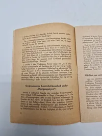 Original pjece - ANTI- EUROPA- PAGTEN
BEMÆRKNINGER I ANLEDNING AF PAGTEN MELLEM ENGLAND OG SOVJETRUSLAND DEN 26.5.1942
PEDER NIELSEN