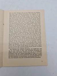 Originalt manuskript til en tale holdt af partifører Frits Clausen i K.B. Hallen i København søndag den 26. april 1942.