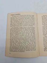 Originalt manuskript til en tale holdt af partifører Frits Clausen i K.B. Hallen i København søndag den 26. april 1942.