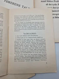 Stor samling originale tyske ww2 taler på dansk