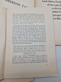 Stor samling originale tyske ww2 taler på dansk