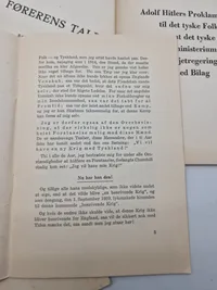 Stor samling originale tyske ww2 taler på dansk