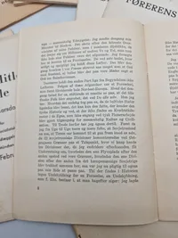 Stor samling originale tyske ww2 taler på dansk