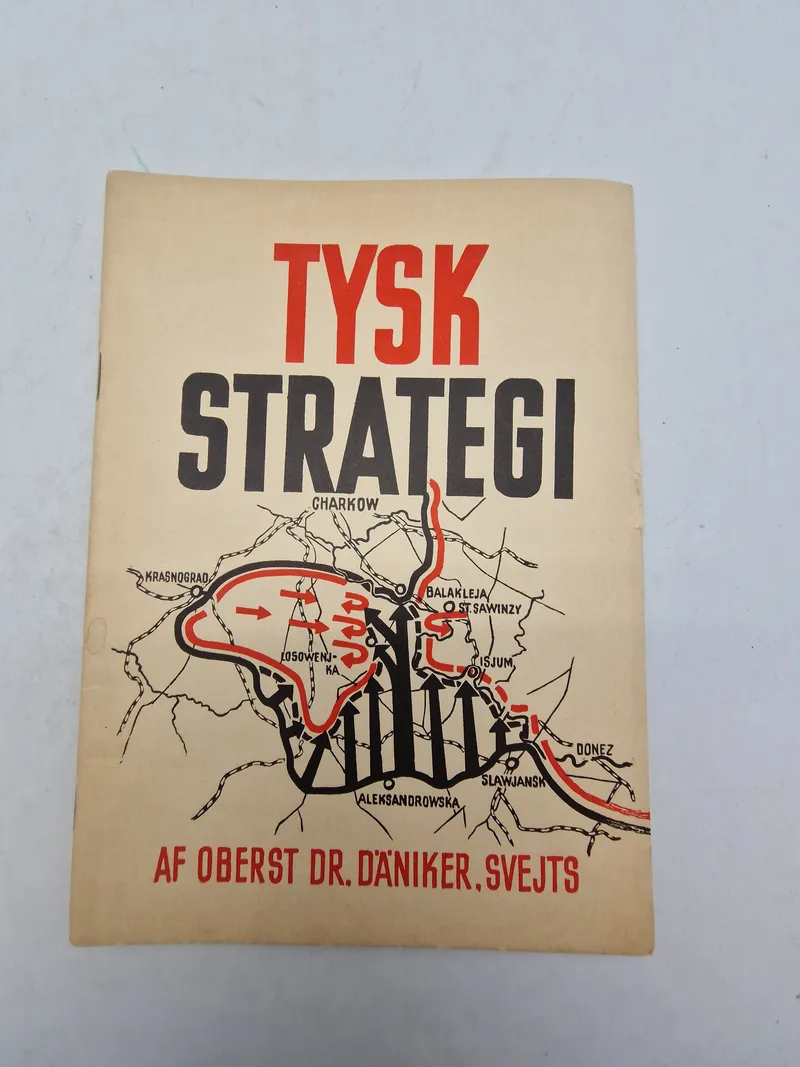Original ww2 pjece - Tysk strategi
