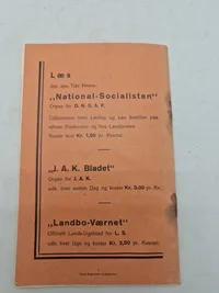 Original DNSAP flyer - ww2