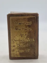 Ekstremt sjælden original DNSAP tændstiksæske holder