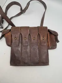 Original svensk Husqarna magasin taske WW2 brugt af brigaden
