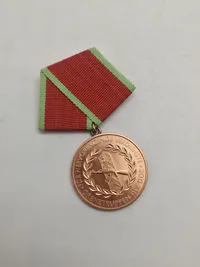 Verdienstmedaille der Grenztruppen der Deutschen Demokratischen Republik" & FÜR HERVORRAGENDE VERDIENSTE"  medalje
