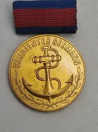 DDR medaljer:  "Verdienter Seemann"