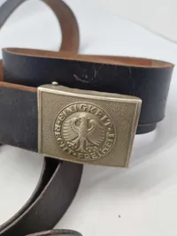 Lot tyske Bundeswehr bælte og DDR