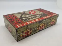 Blikdåse med motiv af Dybbøl Mølle