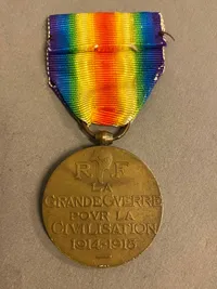 Original Fransk medalje, WW1 victory