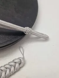 Original tysk adjudant snor  med æske