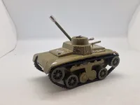 Joustra (Frankrig) 700 "Tchad" tank af blik med urværk.