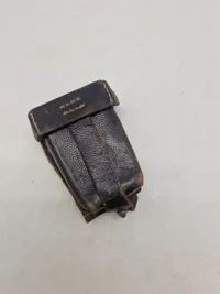 Original skåret K98 patron taske, anvendt af den danske modstandsbevægelse
