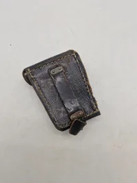 Original skåret K98 patron taske, anvendt af den danske modstandsbevægelse