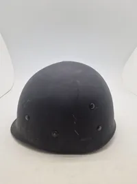 Original hjelm fra det danske politi