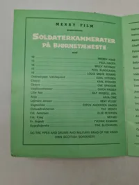 Samling danske filmflyers, nordisk film