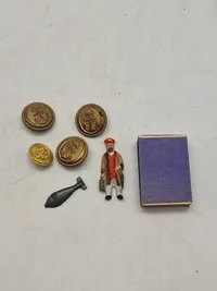 Lot originale marineknapper mm.
