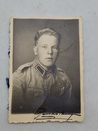 Originalt foto Finsk soldat WW2