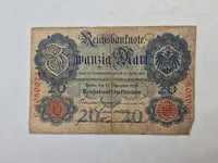 Originale tyske pengesedler