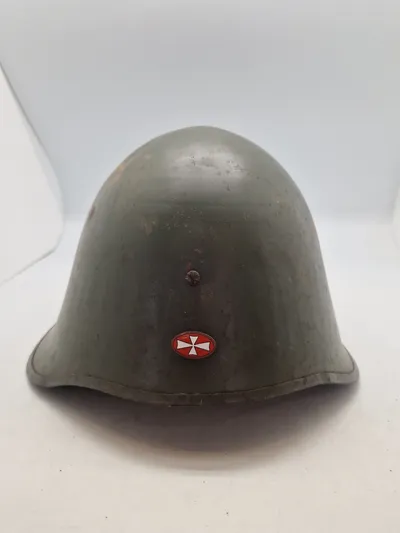 Original sjælden M/41 vagthjelm fra Aalborg spritfabrikker - ww2