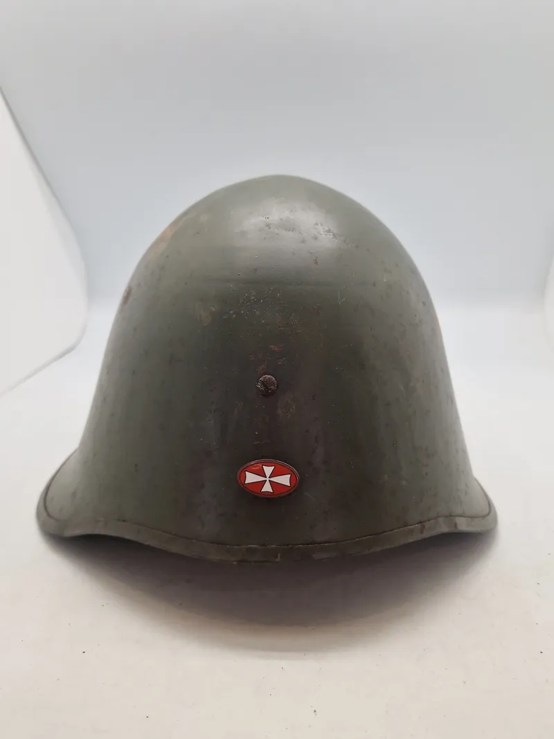 Original sjælden M/41 vagthjelm fra Aalborg spritfabrikker - ww2