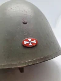 Original sjælden M/41 vagthjelm fra Aalborg spritfabrikker - ww2