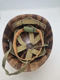 Original amerikansk inderhjelm - fra ww2
