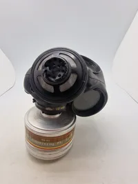 Original ABC gasmaske med taske Politi