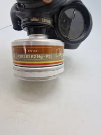 Original ABC gasmaske med taske Politi