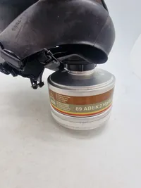 Original ABC gasmaske med taske Politi
