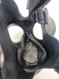 Original ABC gasmaske med taske Politi