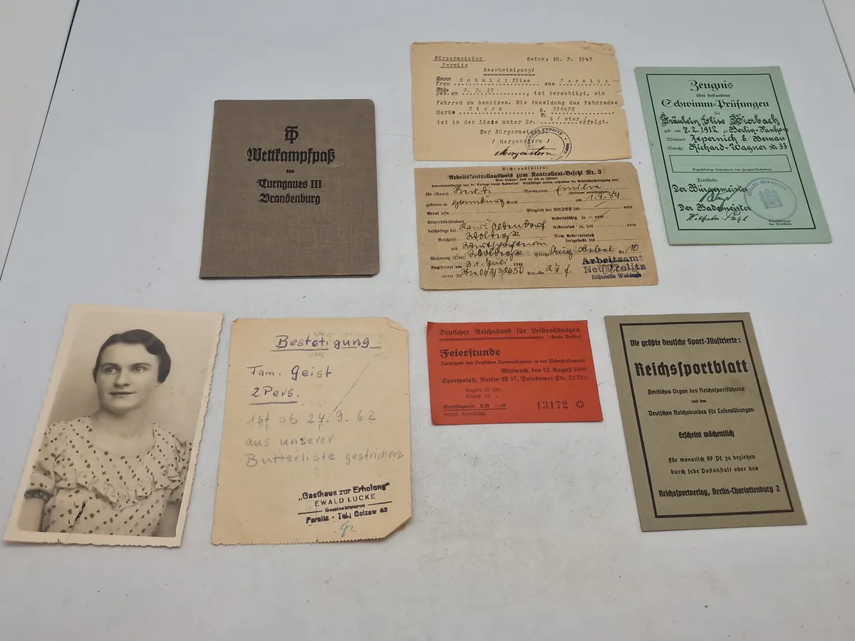 Originalt Olympiade lot 1936