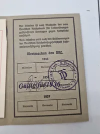 Originalt Olympiade lot 1936