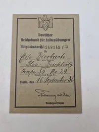 Originalt Olympiade lot 1936