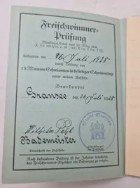 Originalt Olympiade lot 1936