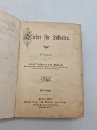 Original WW1 soldaterbog