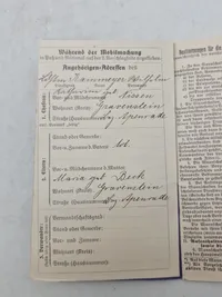 Original WW1 soldaterbog sønderjyde
